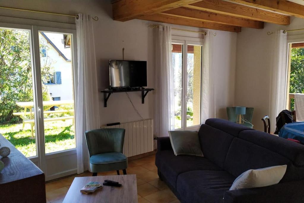 Maison De Montagne Au Calme Avec Cheminee Poubeau Luaran gambar