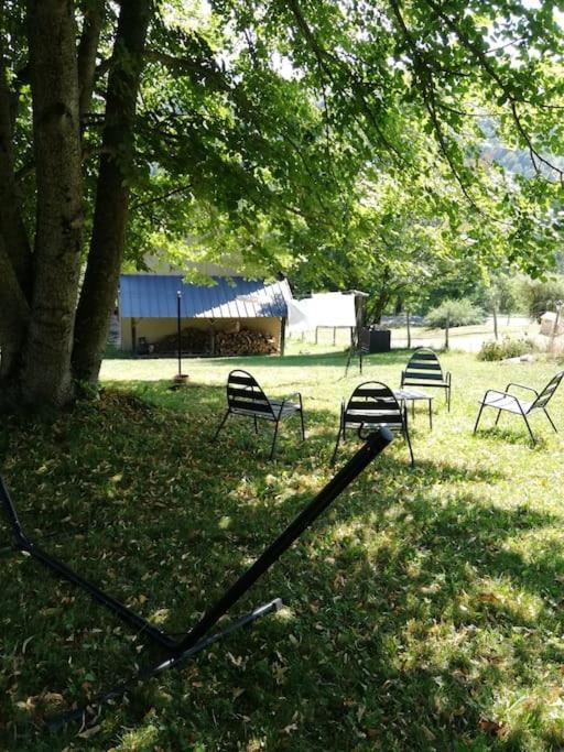 Maison De Montagne Au Calme Avec Cheminee Poubeau Luaran gambar
