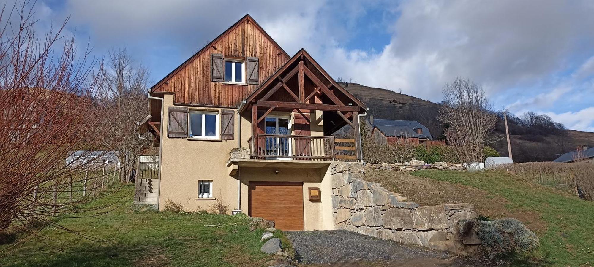 Maison De Montagne Au Calme Avec Cheminee Poubeau Luaran gambar